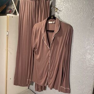 Nordstrom Dusty Rose Pajama Set